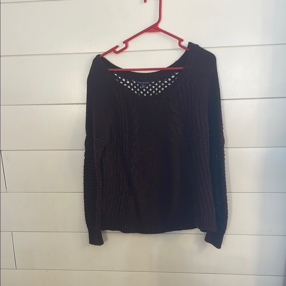 Women's Dark Burgundy Sweater